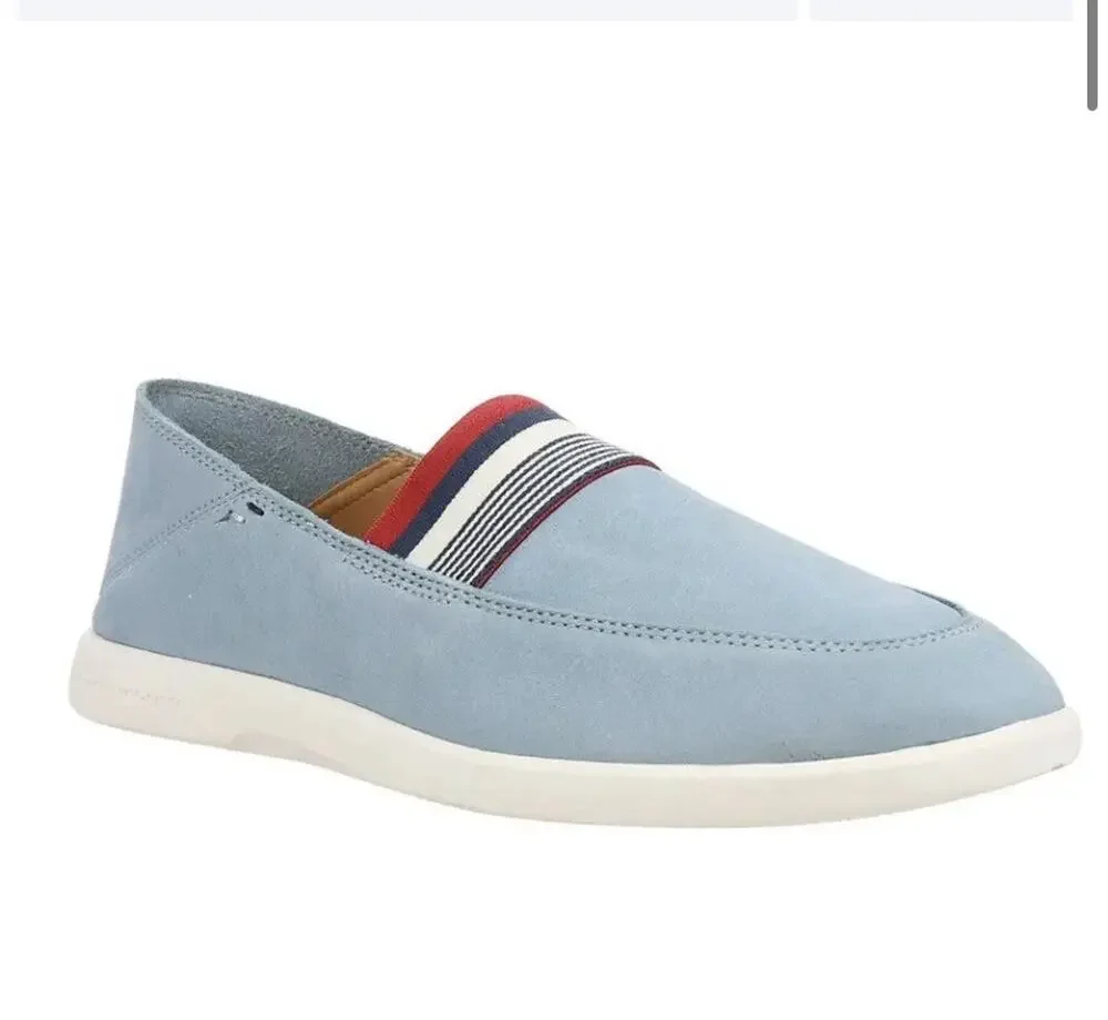Sperry Men’s Gold Plushwave Cabo Slip On - Blue Nubuck